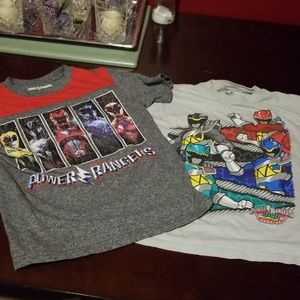 Boys Power Ranger Tee Bundle